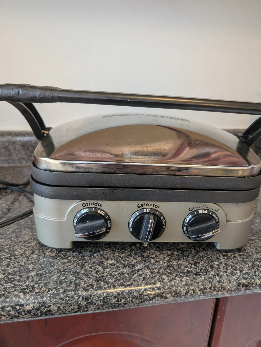 Cuisinart 5-IN-1 Stainless Steel Grill, Griddle , Waffle maker - photo 5