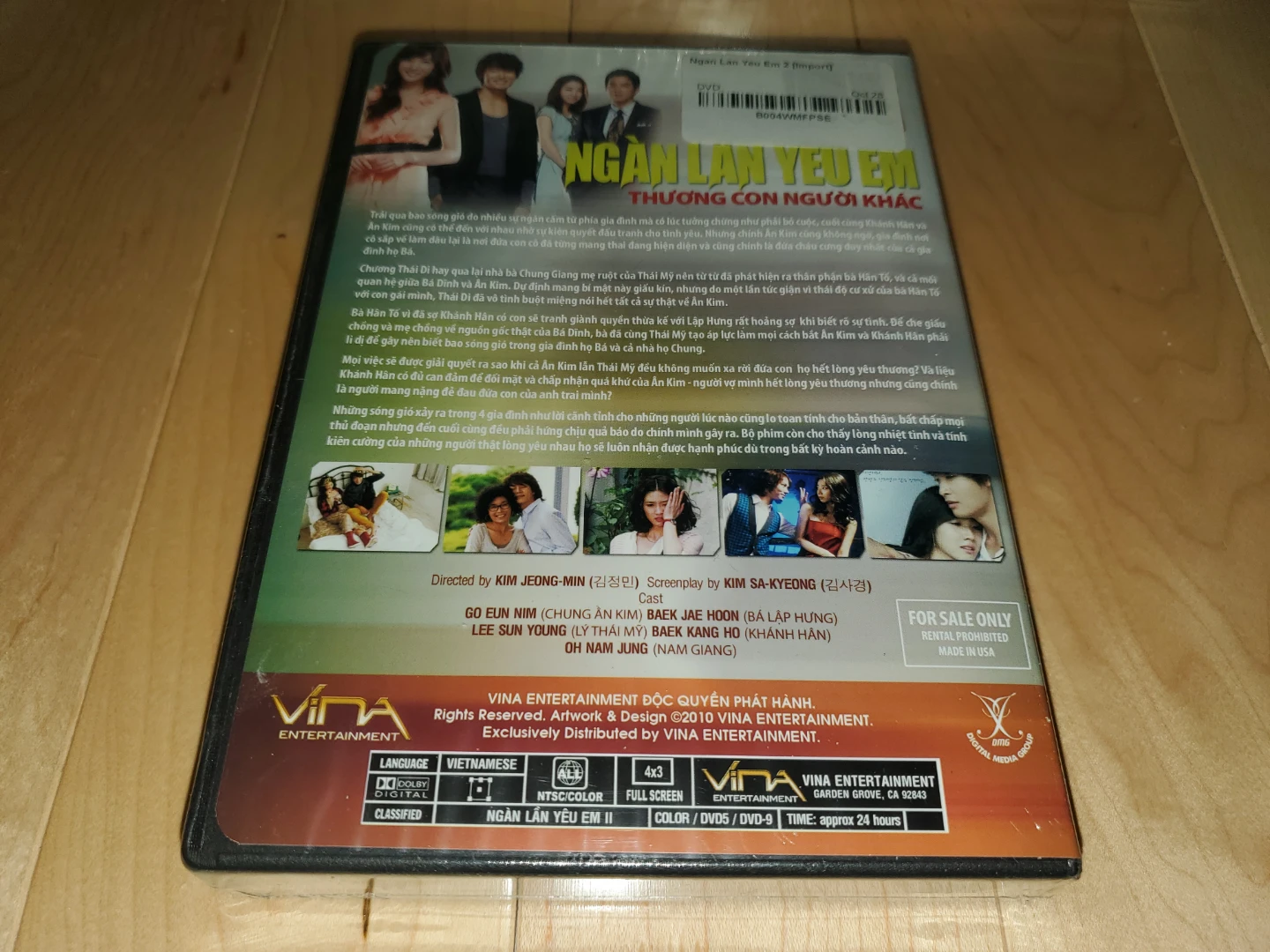 Brand new and sealed - Ngan Lan Yeu Em. Vol 2 (Series) DVD - photo 2