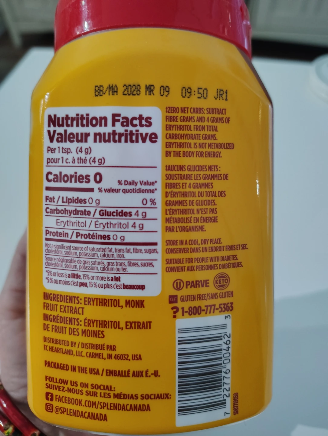 Splenda Monk Fruit Sweetener - photo 2