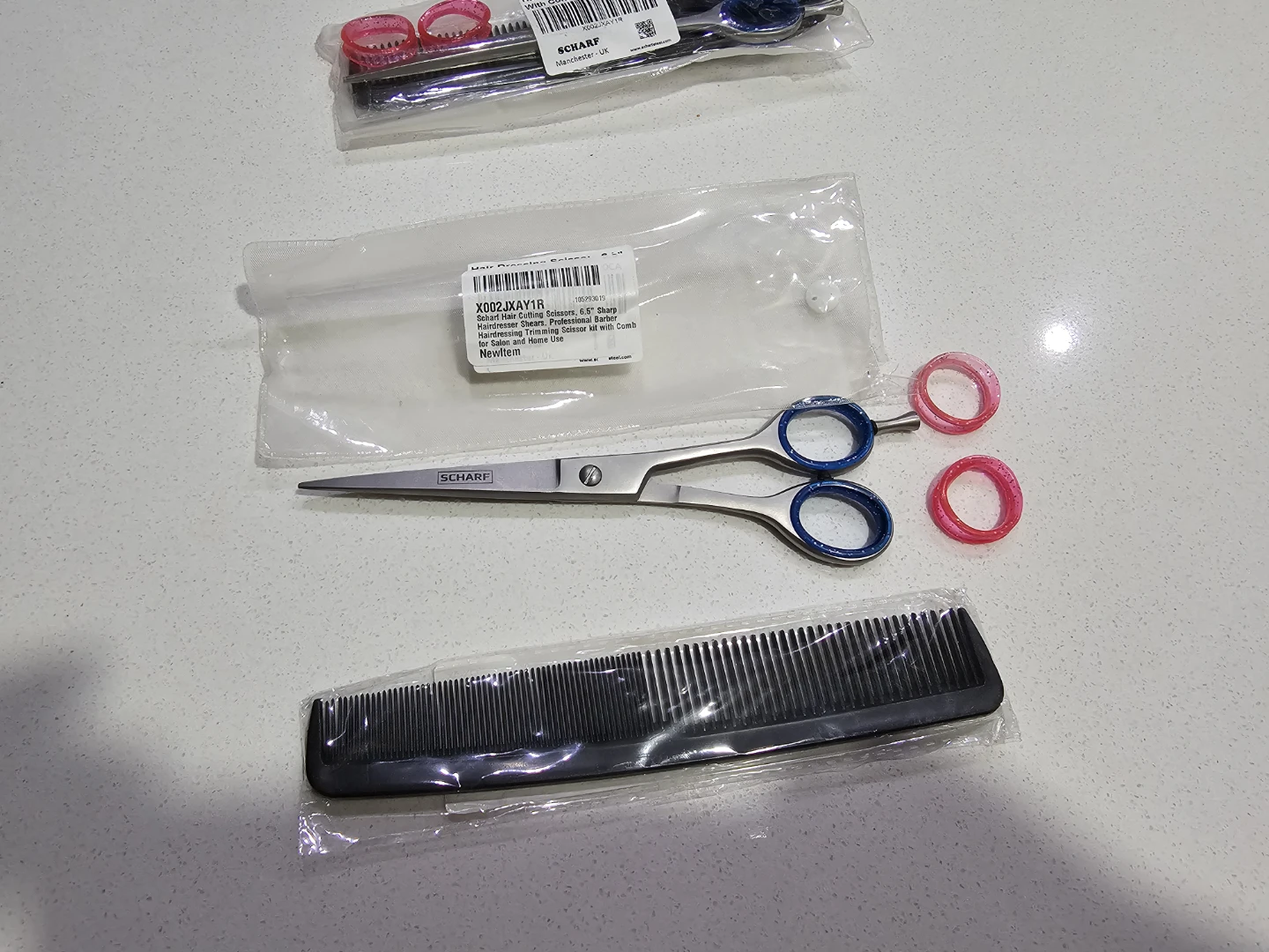 Scharf Hair Cutting Scissors, 6.5" Sharp Hairdresser Shears...