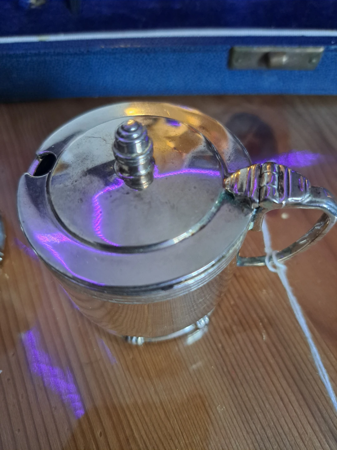 Charles Packer & Co Sterling Silver Sugar Bowl Set with Spoon - photo 4