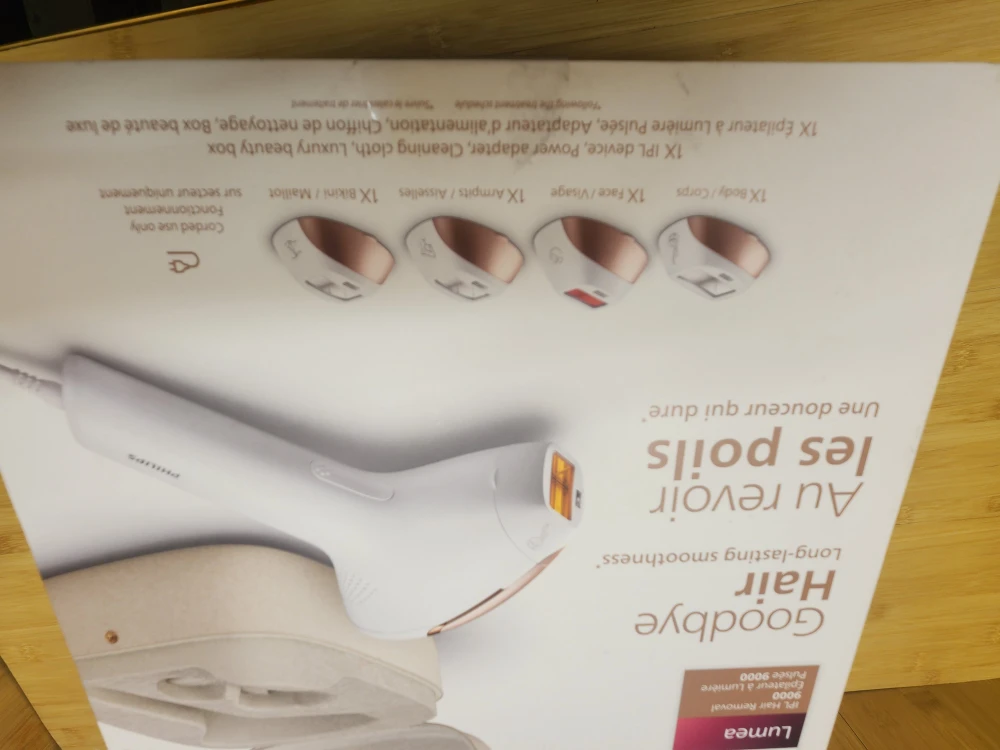 Philips Lumea IPL Hair Removal Device Open Box ( New) MSRP $579 - photo 2