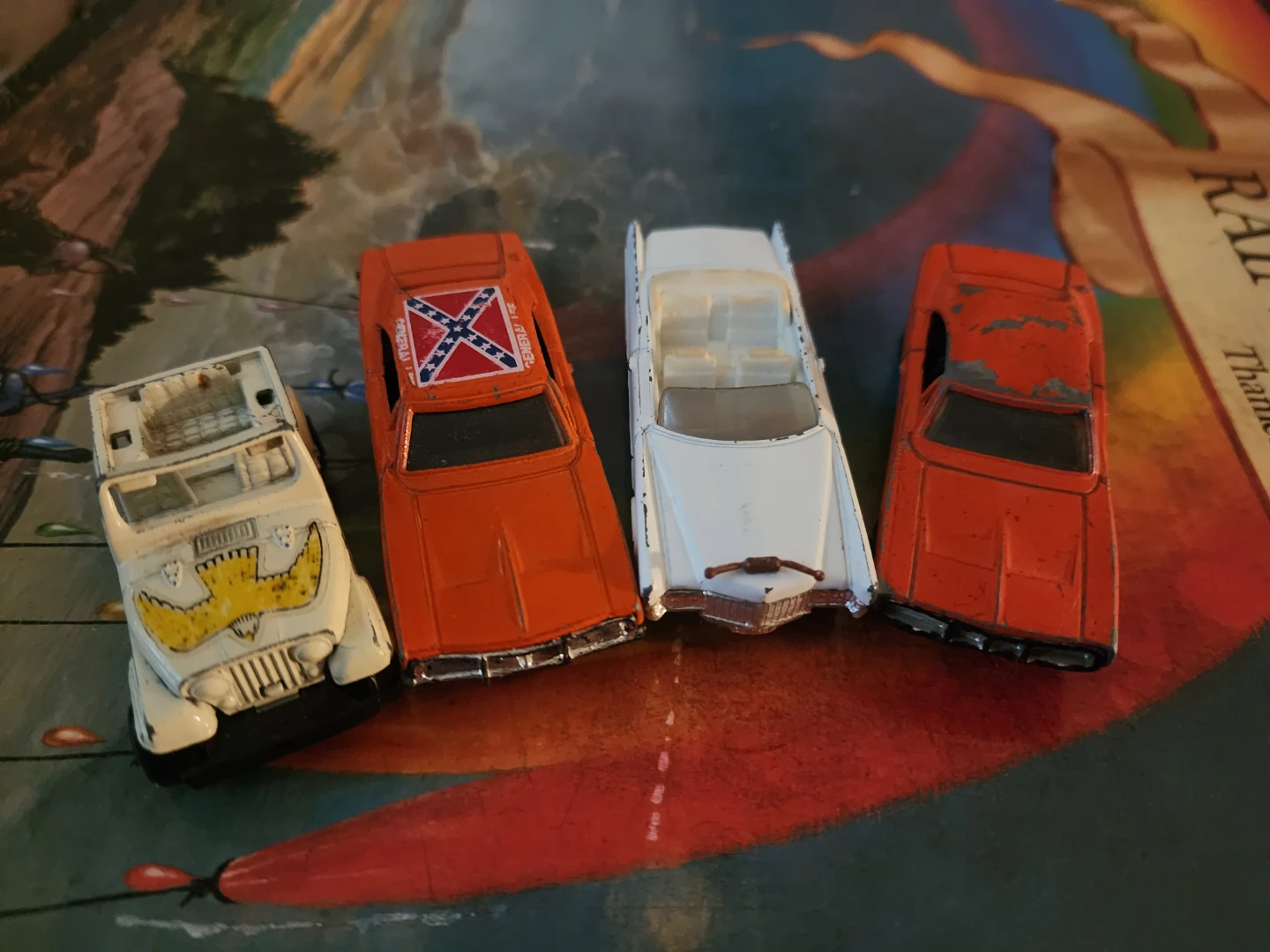 Vintage Diecast Toy Cars - Dukes of Hazzard