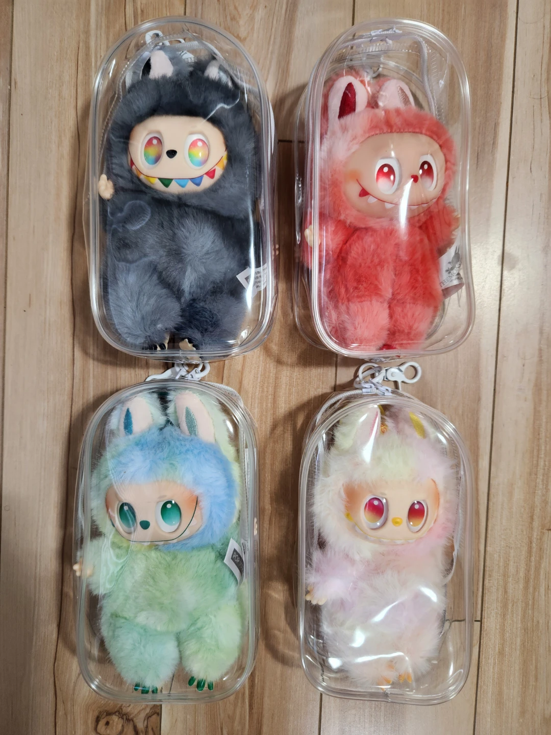 The Monsters Labubu (lafufu) Plush Toy Set