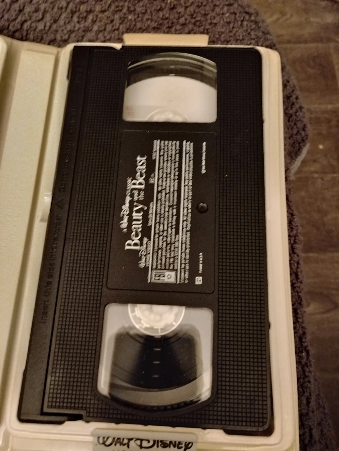 VINTAGE! DISNEY'S BEAUTY AND THE BEAST, VHS. 1992 - photo 3