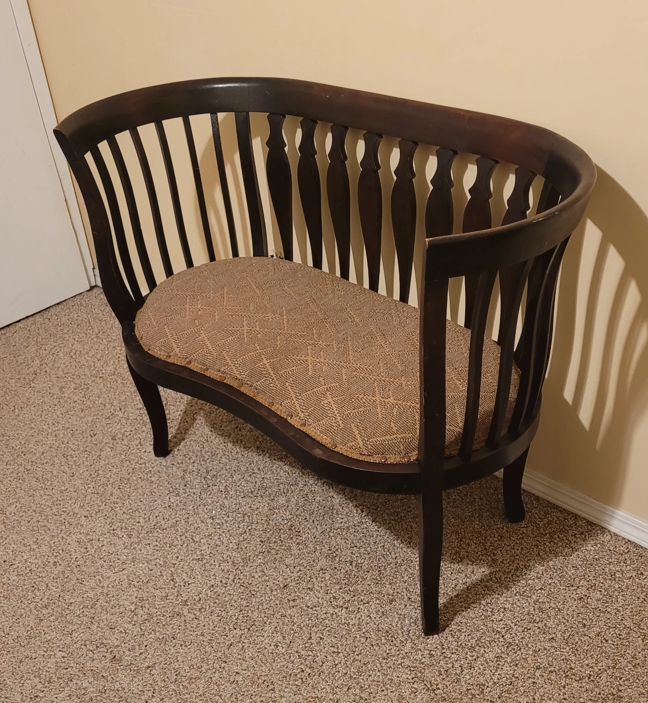 Antique Settee Bench - photo 2