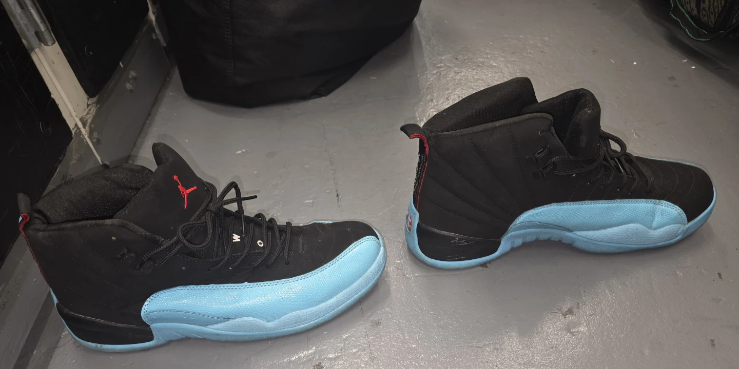 Jordan 12 Retro Ice Blue Shoes - photo 3