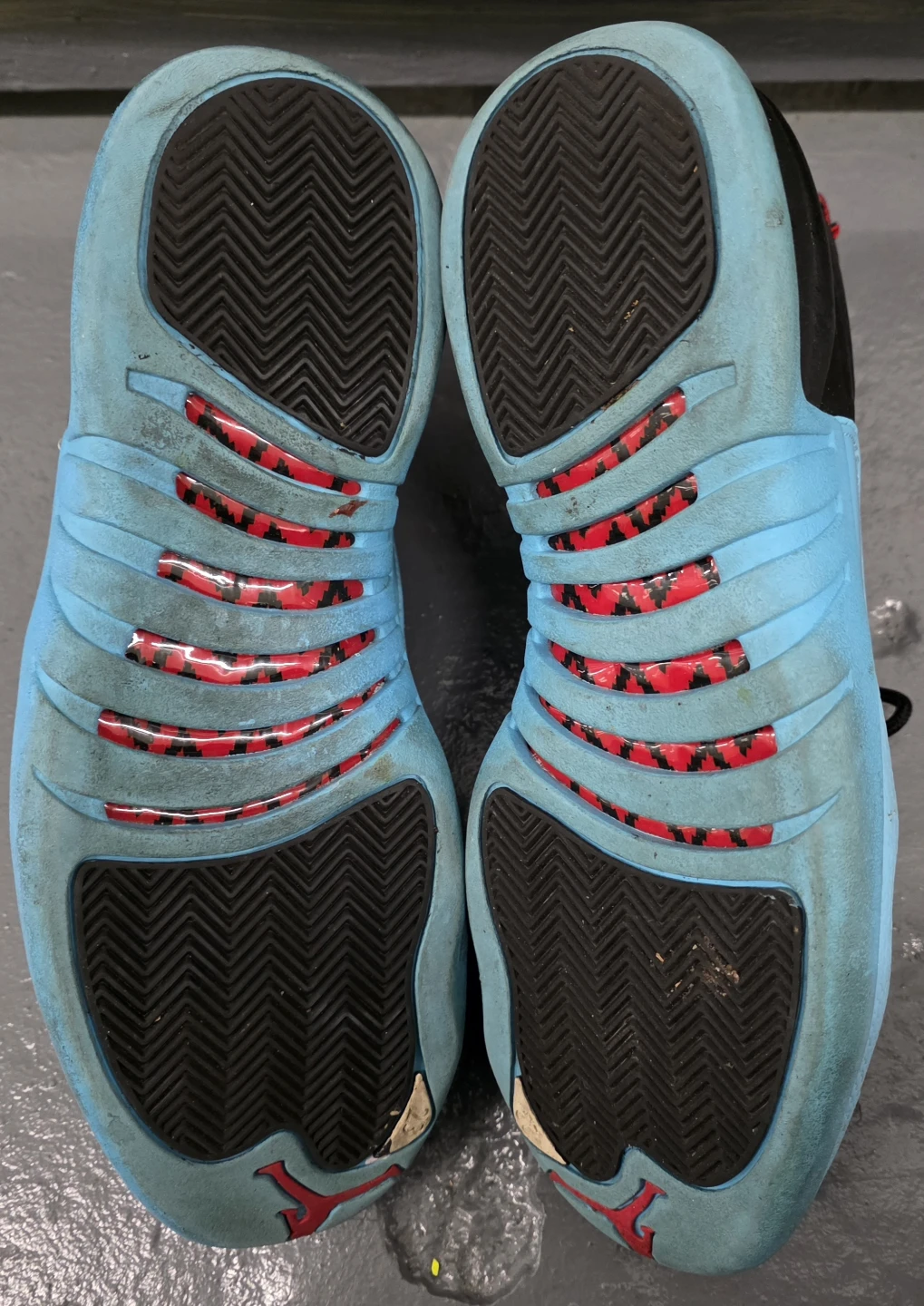 Jordan 12 Retro Ice Blue Shoes - photo 4