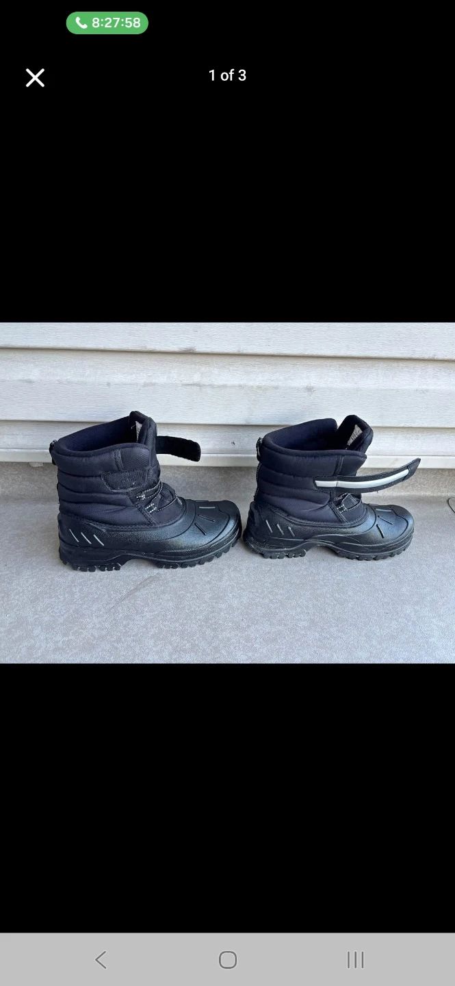 Black Winter Boots