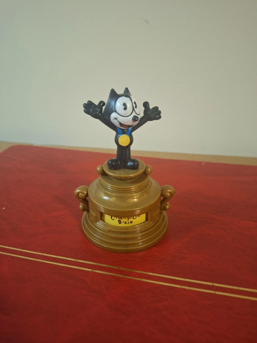 1996 Wendy's Felix the Cat Trophy Toy Choose Banner
