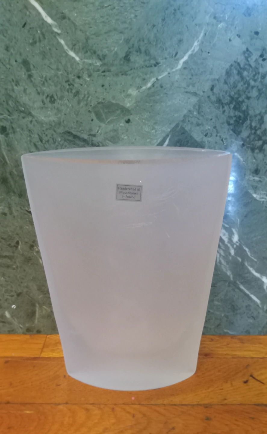 Nice Frosted Vase