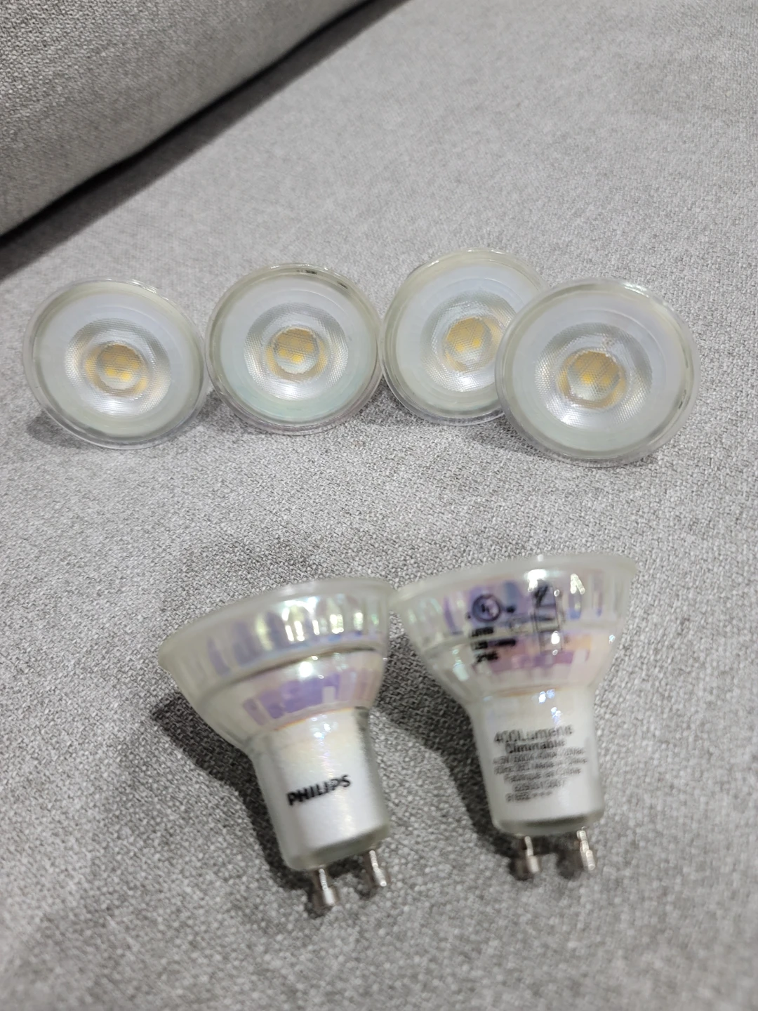 Philips GU10 led bulb. 400 Lumens Dimmable LED Lamp - photo 2