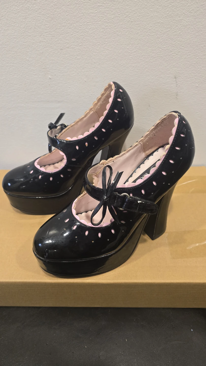 Pleaser Mary Jane Platforms sz 6 - photo 3