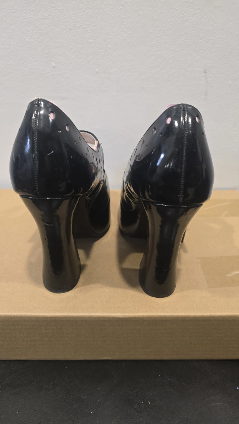 Pleaser Mary Jane Platforms sz 6 - photo 4