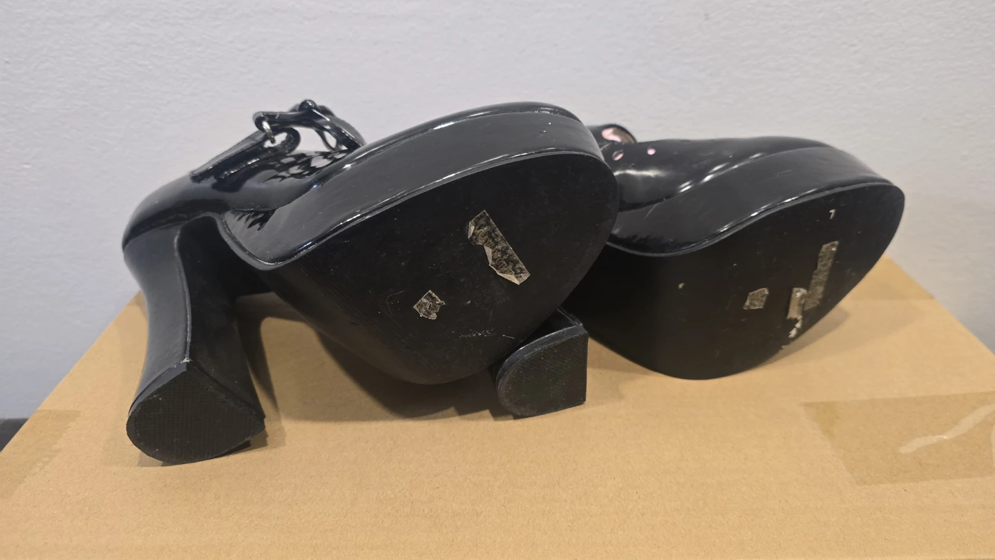 Pleaser Mary Jane Platforms sz 6 - photo 5