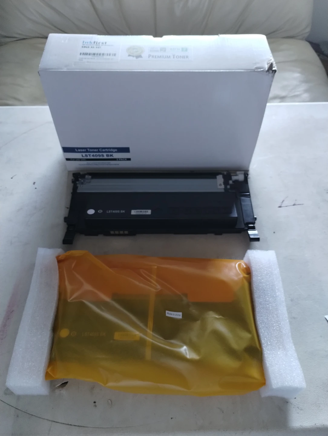 New Inkfirst LST409S BK Laser Toner Cartridge 2-Pack
