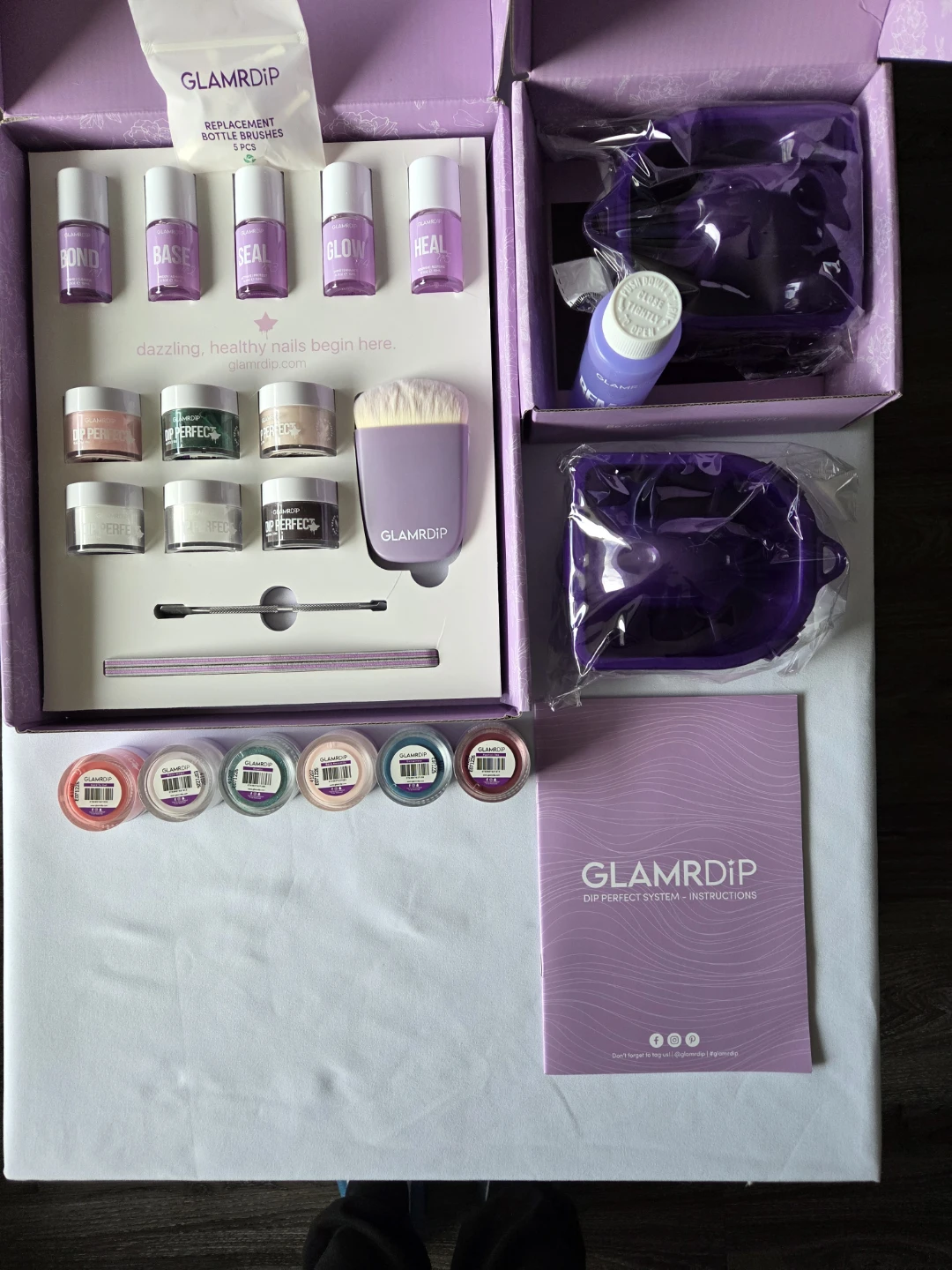 Glamrdip Dip Perfect System Kit - New