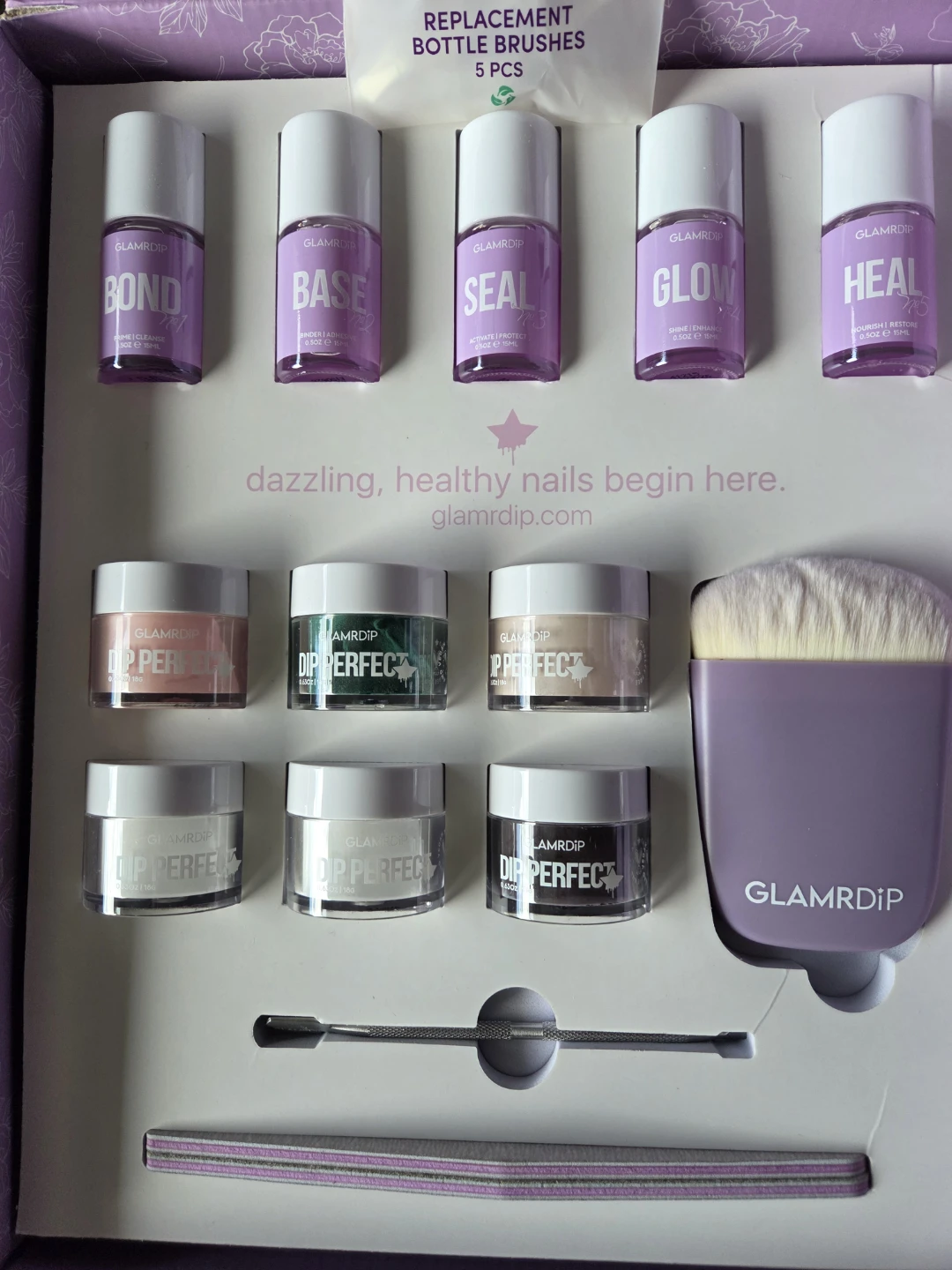 Glamrdip Dip Perfect System Kit - New - photo 2