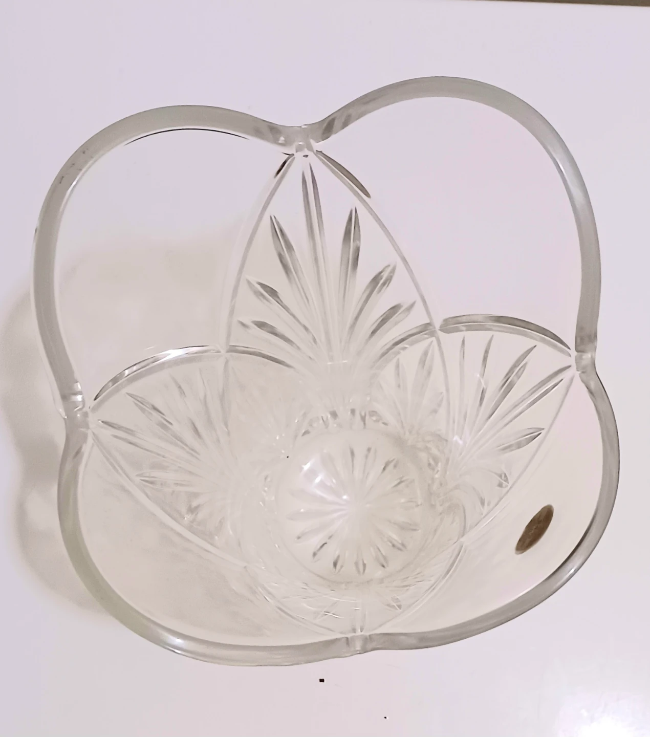 Vtg. Tulip Italian Capri Crystal Vase - photo 4