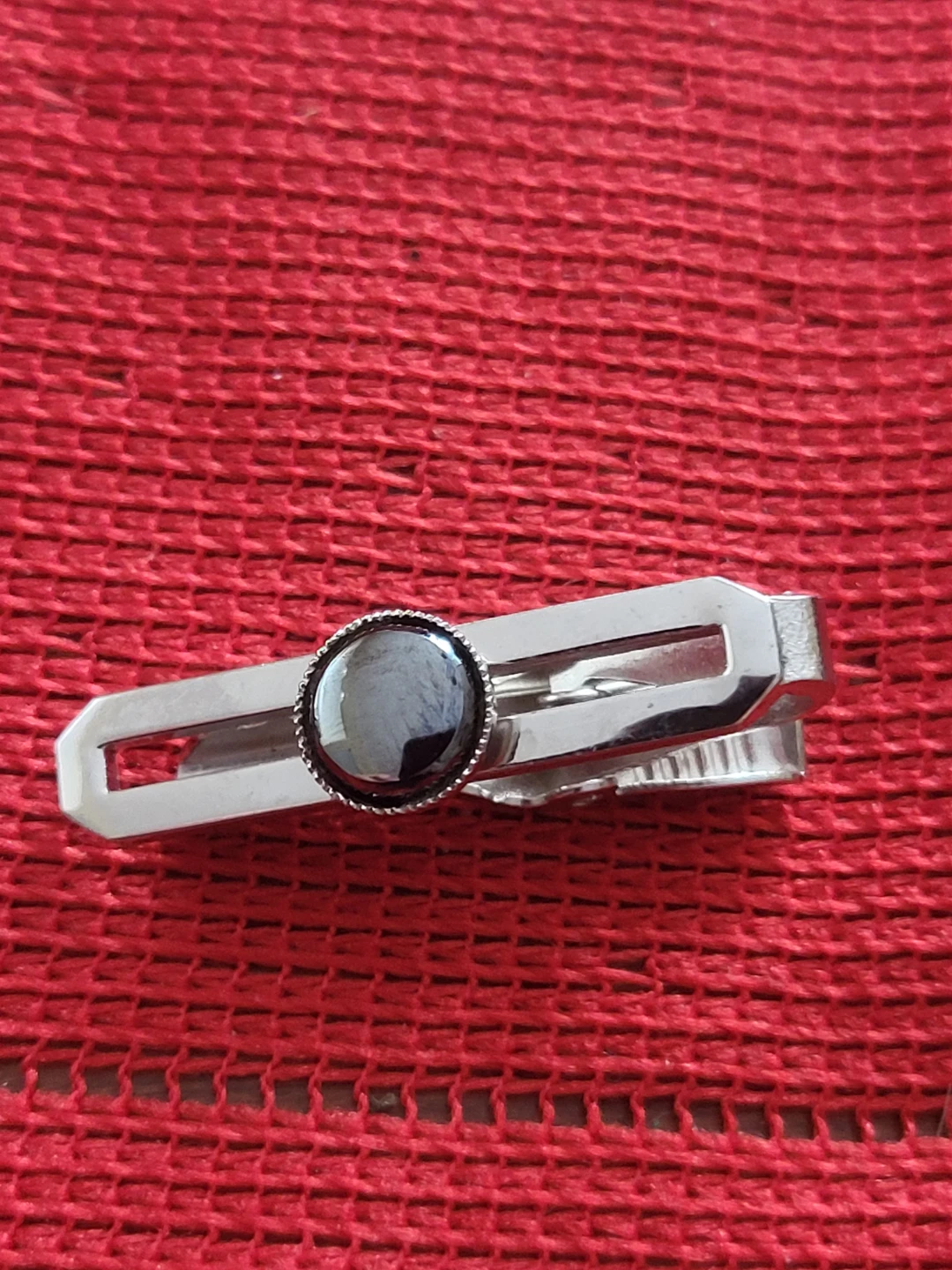 Silver Tie Clip