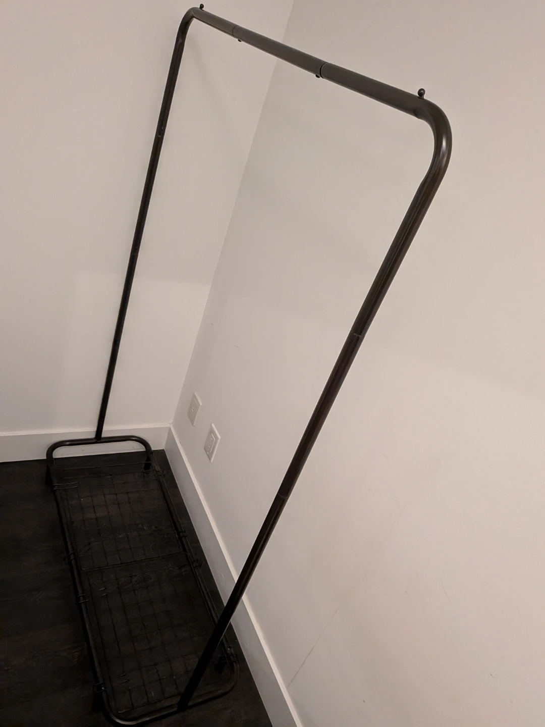 Simple Houseware Black Garment Rack