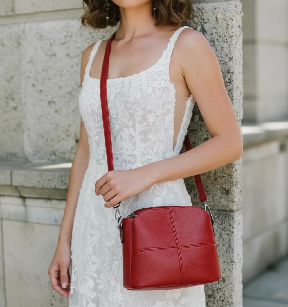 Red Crossbody Bag - photo 3