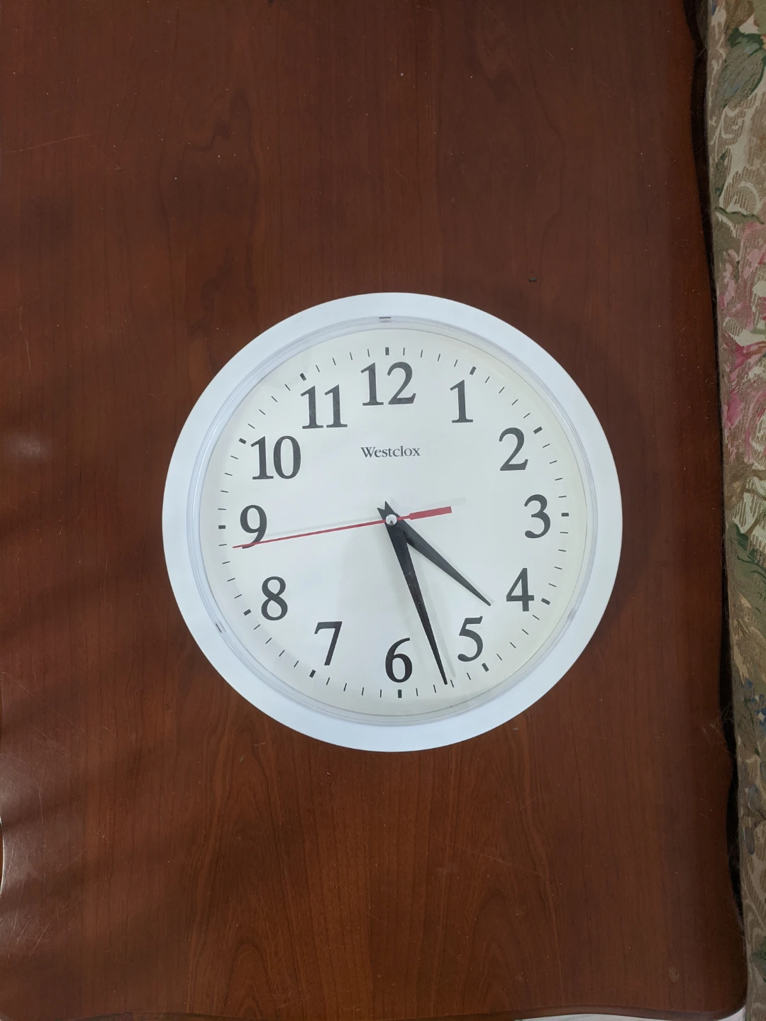 Westclox Wall Clock - White