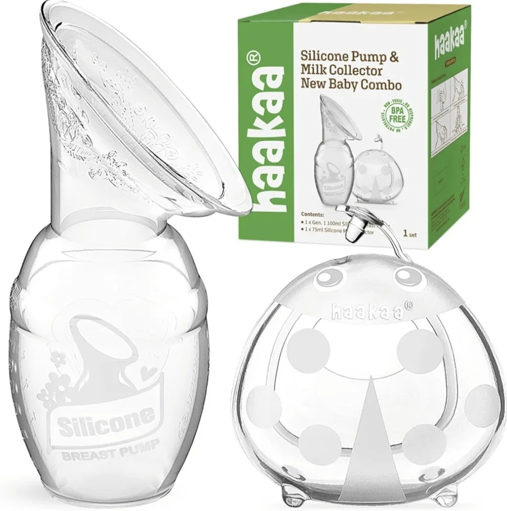 Haakaa Silicone Pump & Milk Collector Combo