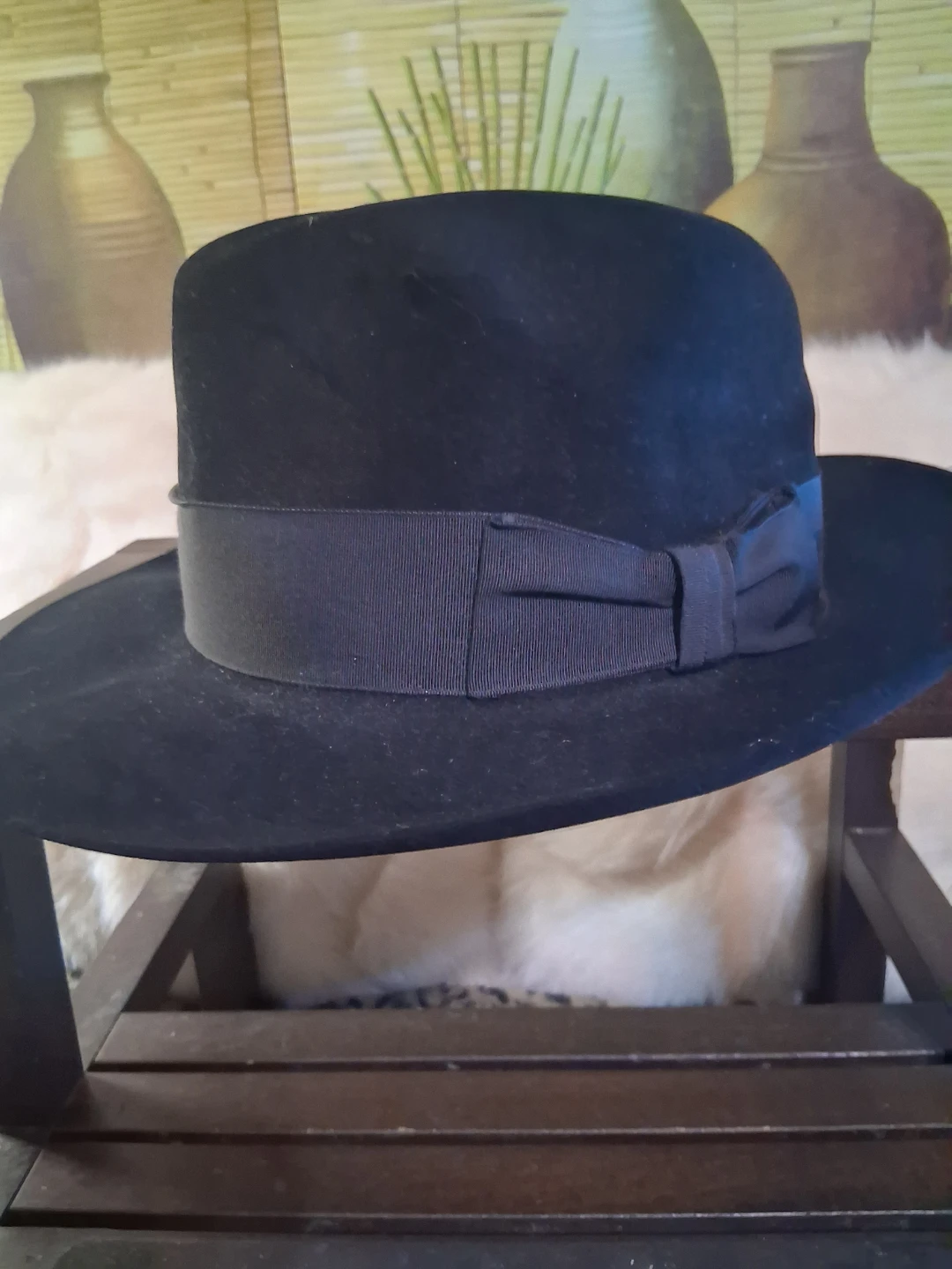 Black Fedora Hat