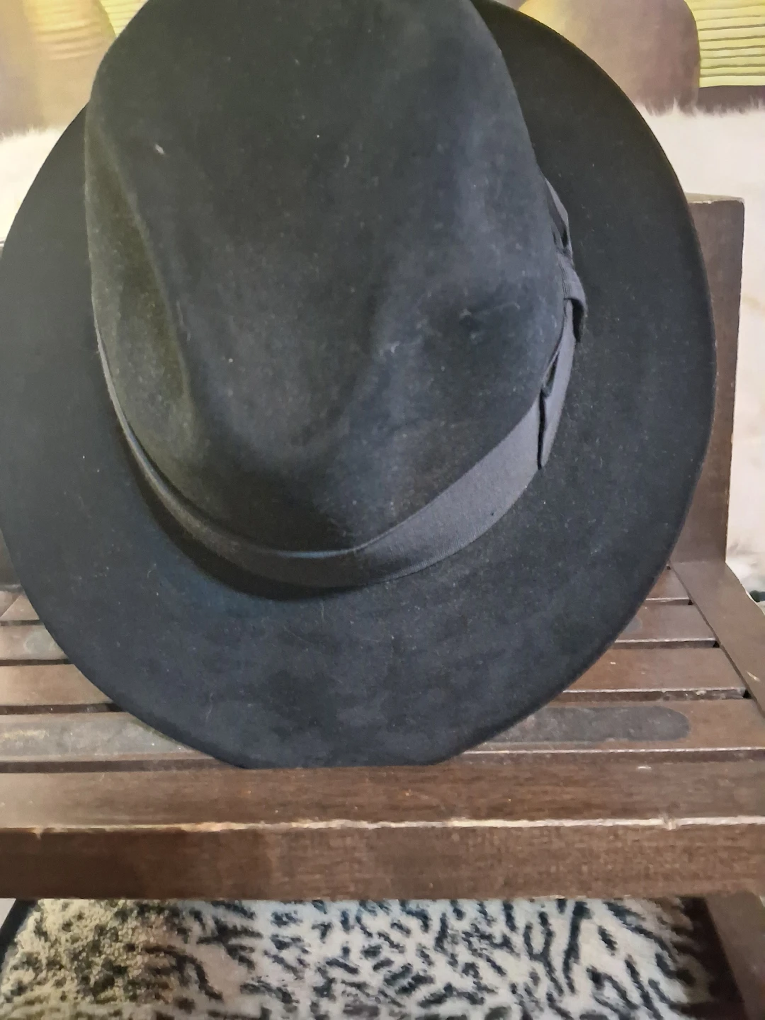 Black Fedora Hat - photo 3
