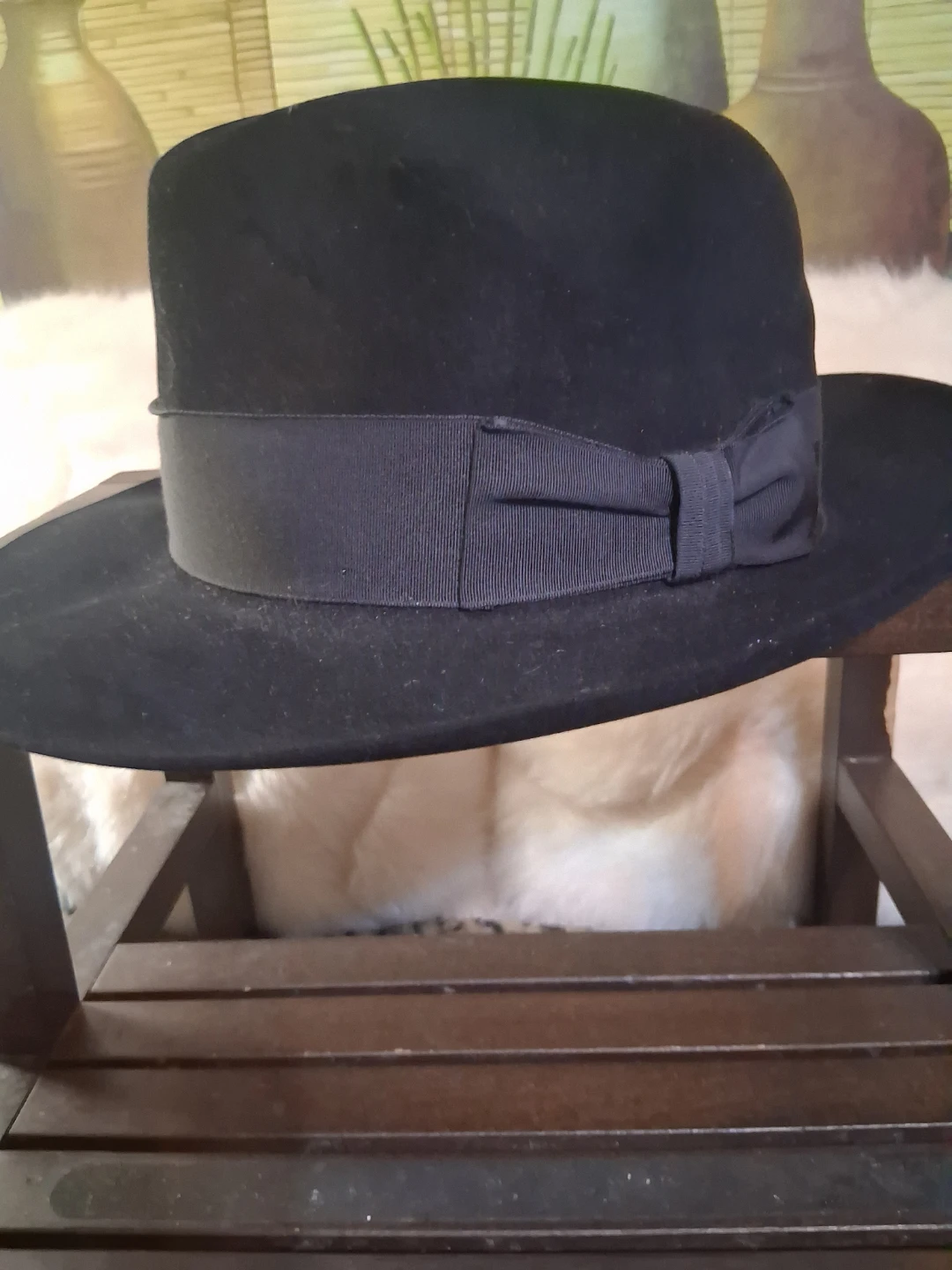Black Fedora Hat - photo 4