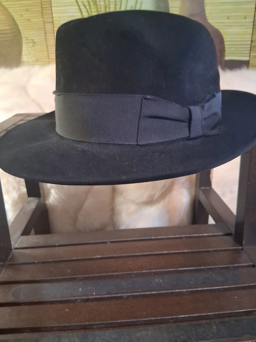 Black Fedora Hat - photo 5