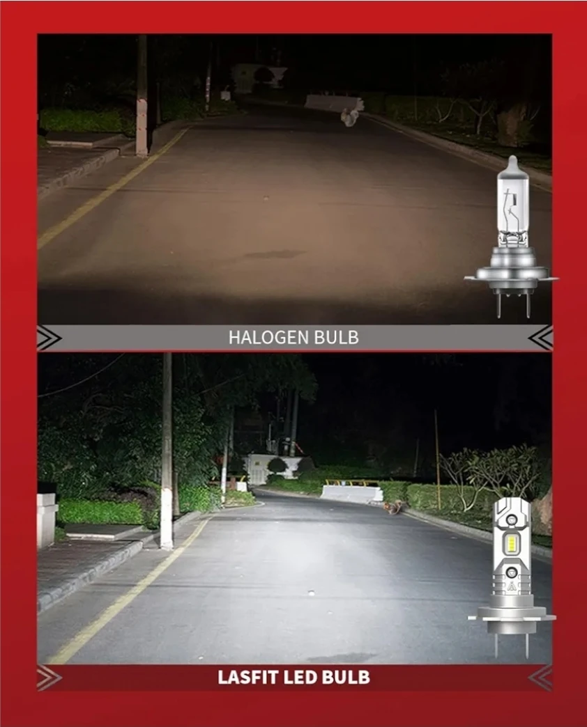 LASFIT H7 LED Headlight Bulbs - photo 4