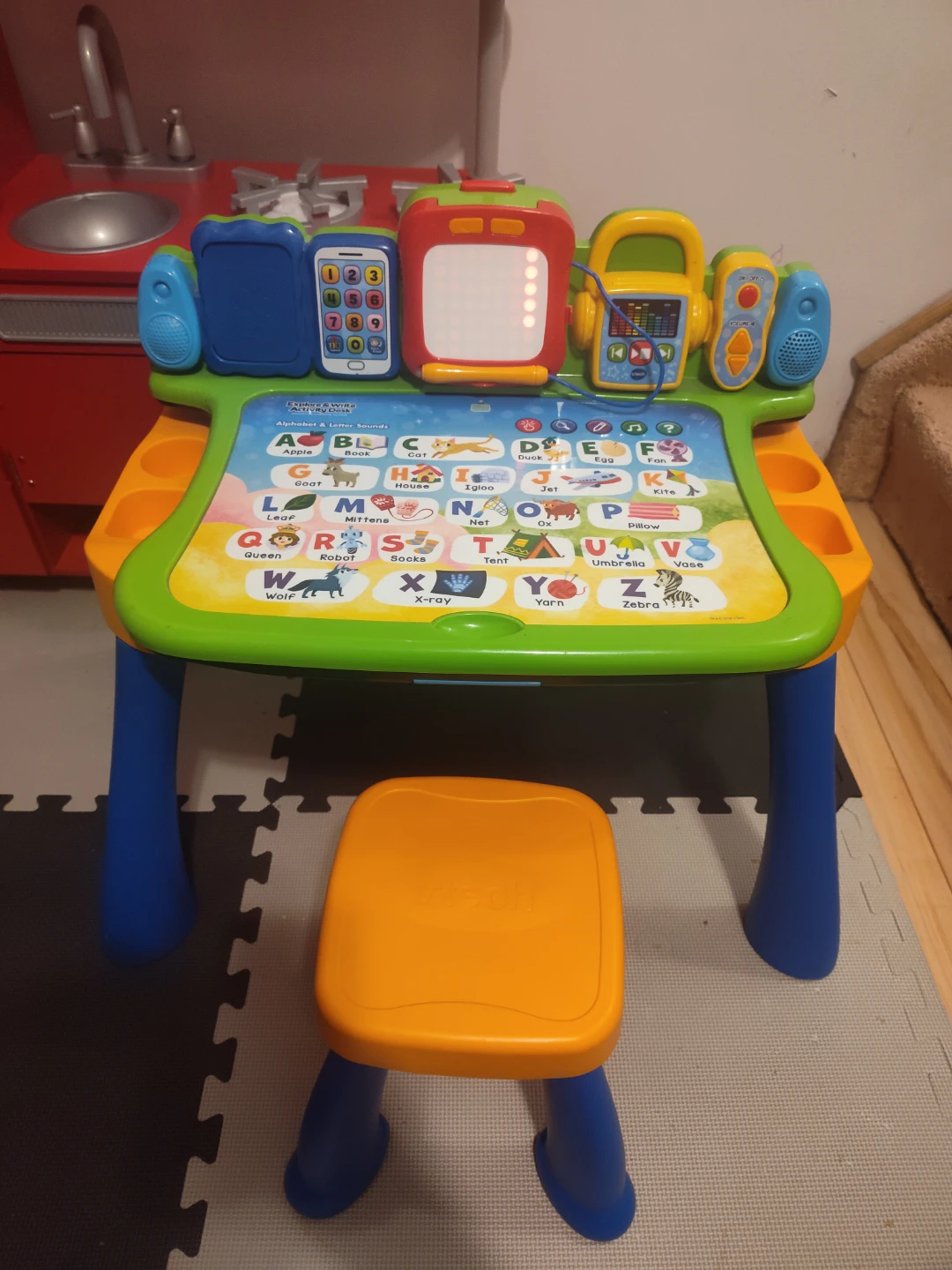 VTech Learn and Play Activity Desk with Stool