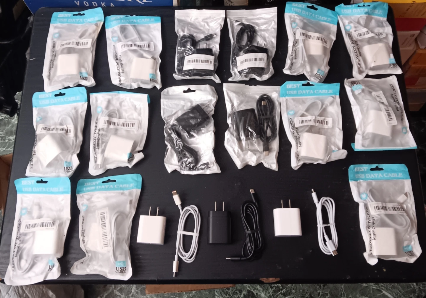 20W iphone/type c w/adapters (EACH)