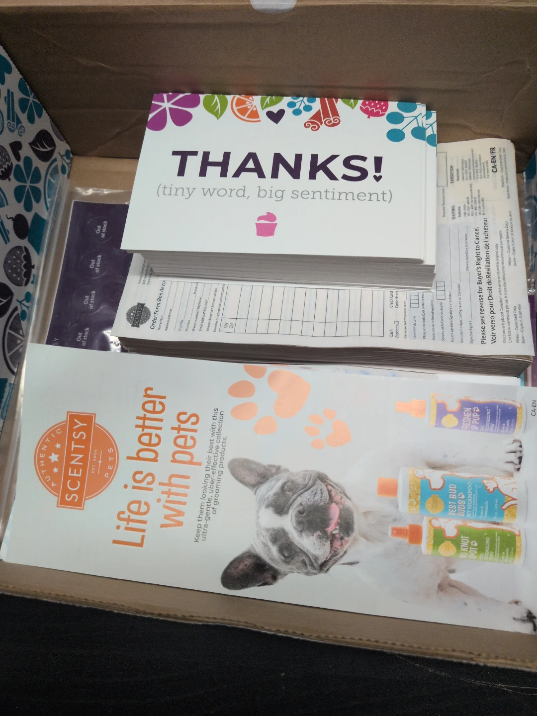 Scentsy Stickers & Marketing Materials