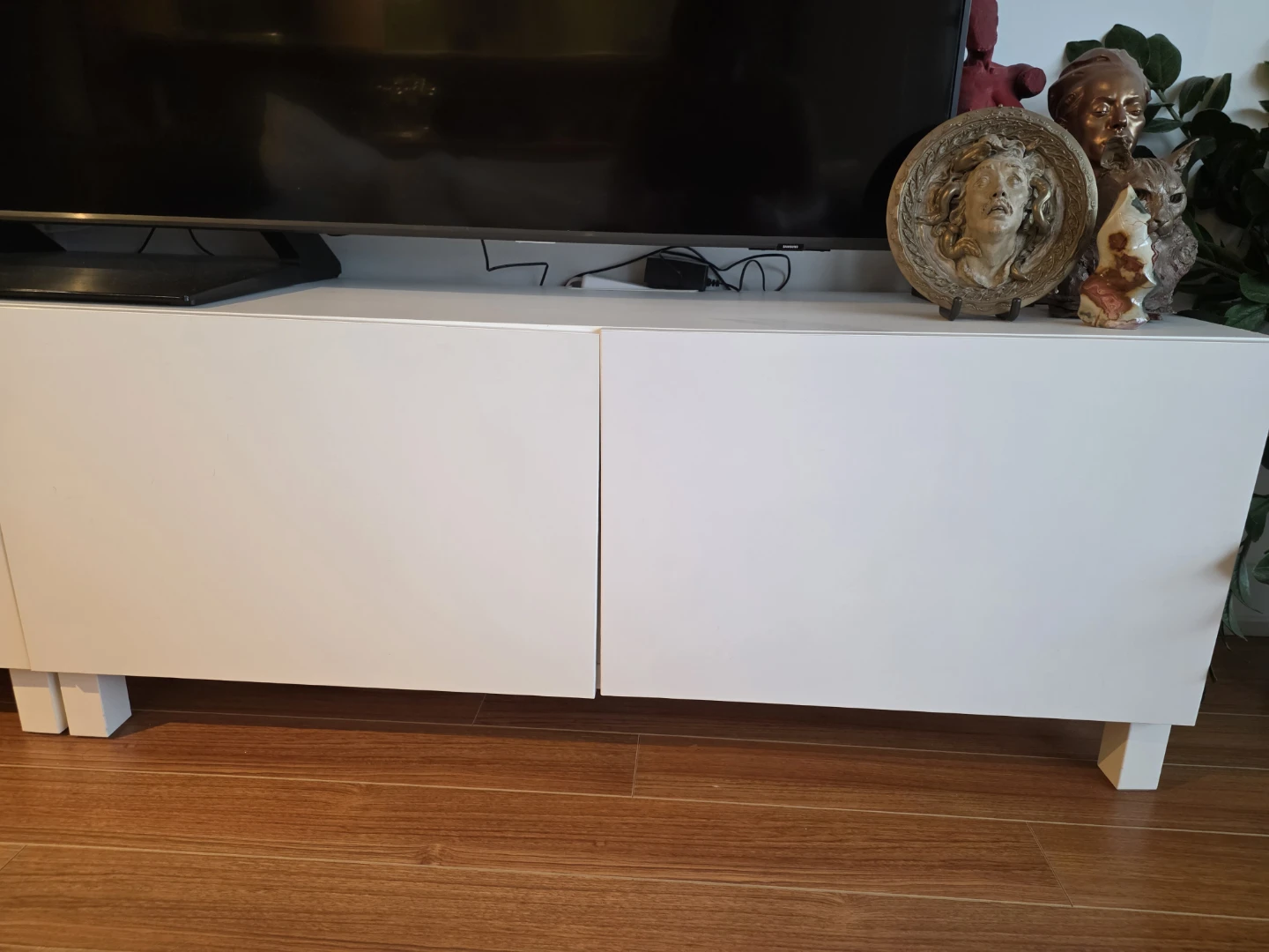 IKEA BESTA TV Unit, White, 120x42x48 cm