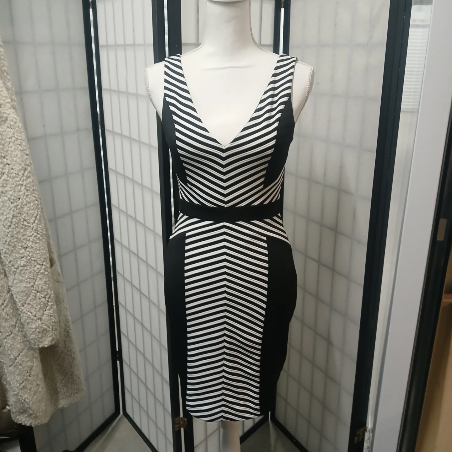 Guess Striped Sheath Dress