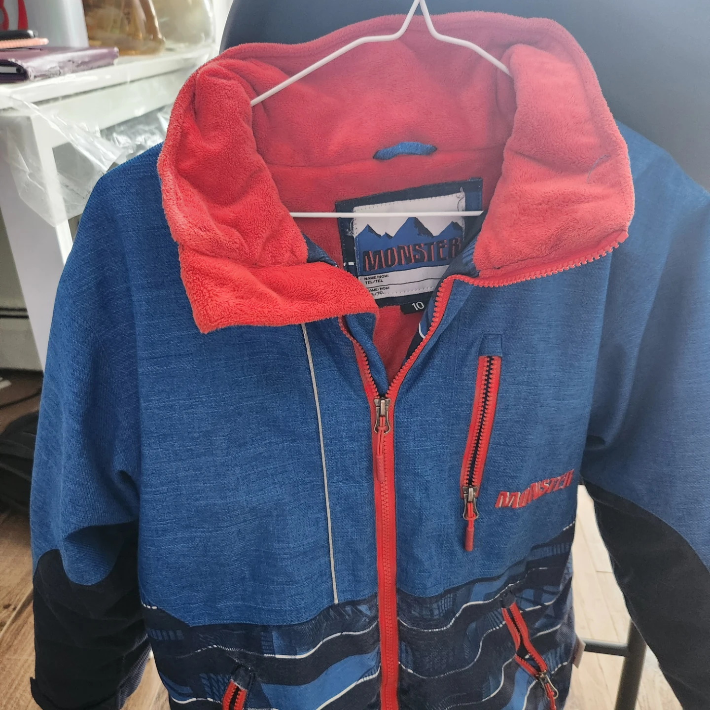 Monster Kids Snow Jacket & Pants - Size 10 - photo 3