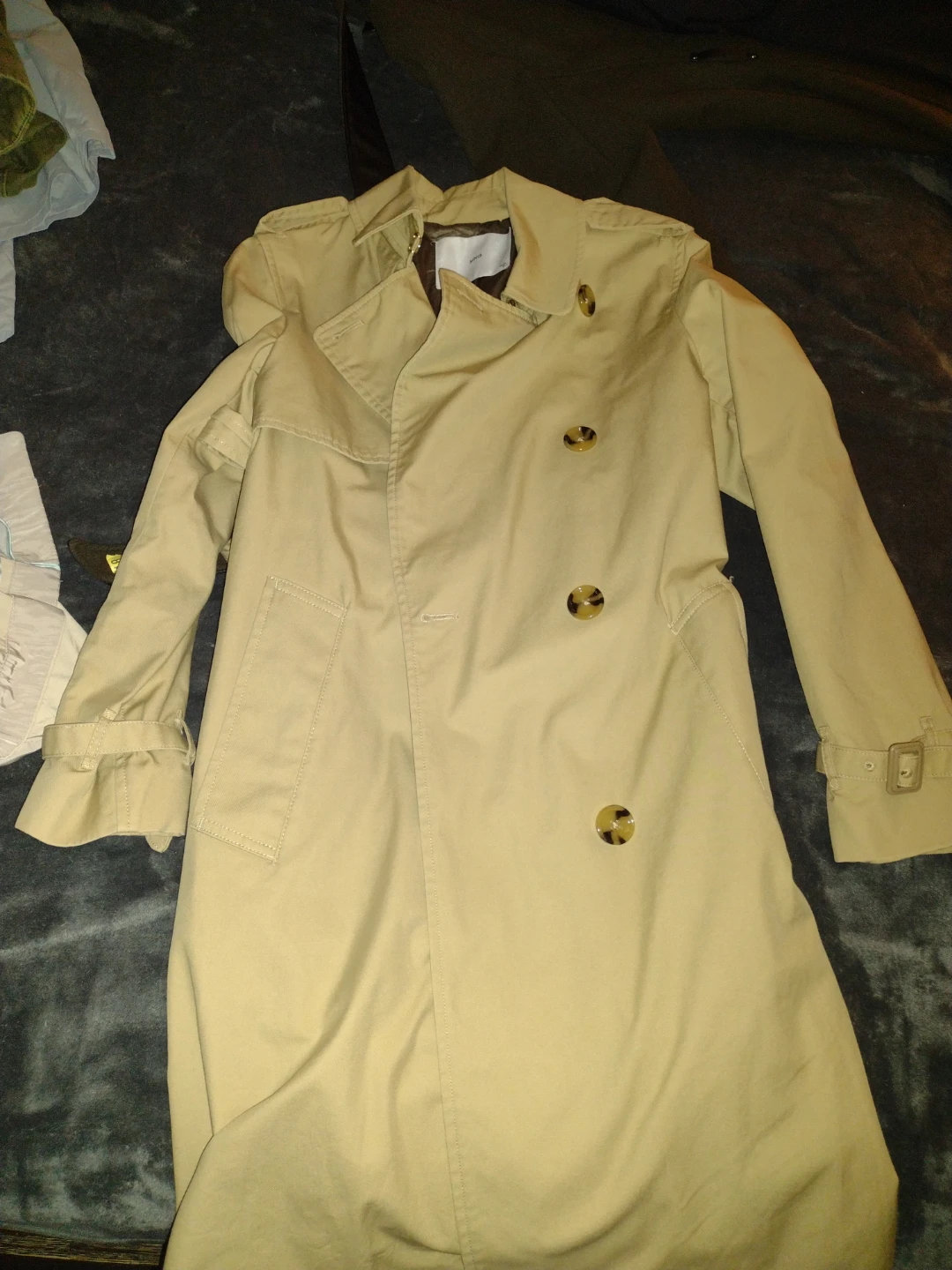 Beige Trench Coat