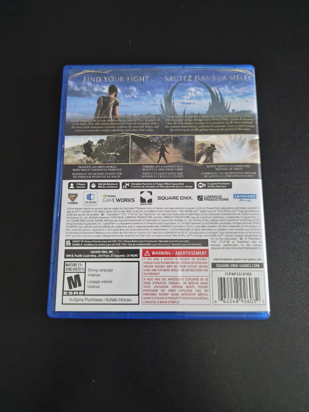 Read Bio | Forspoken (PS5) - photo 2