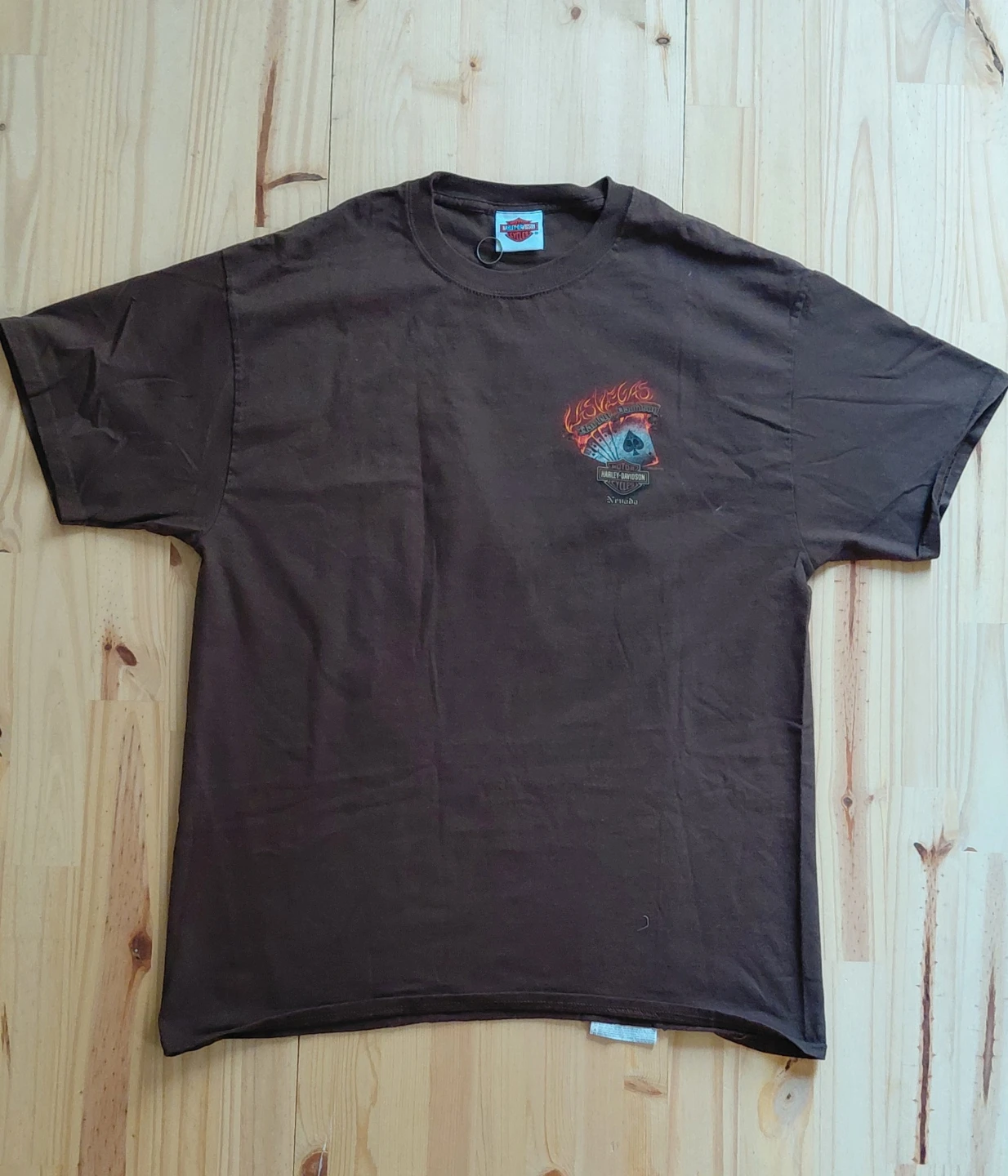 Harley-Davidson Brown Graphic T-Shirt