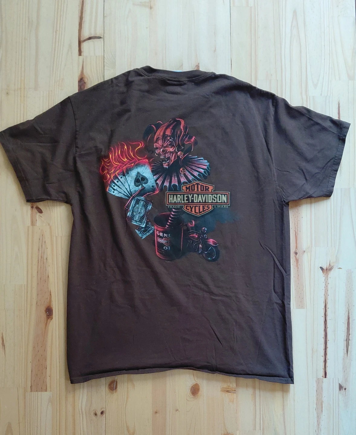 Harley-Davidson Brown Graphic T-Shirt - photo 2