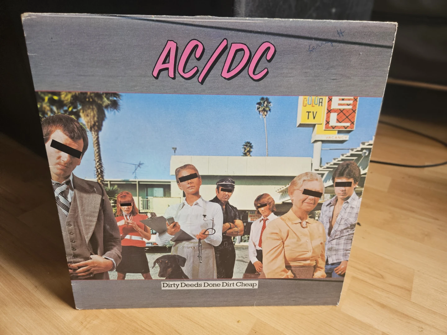 AC/DC Dirty Deeds Done Dirt Cheap Vinyl Record