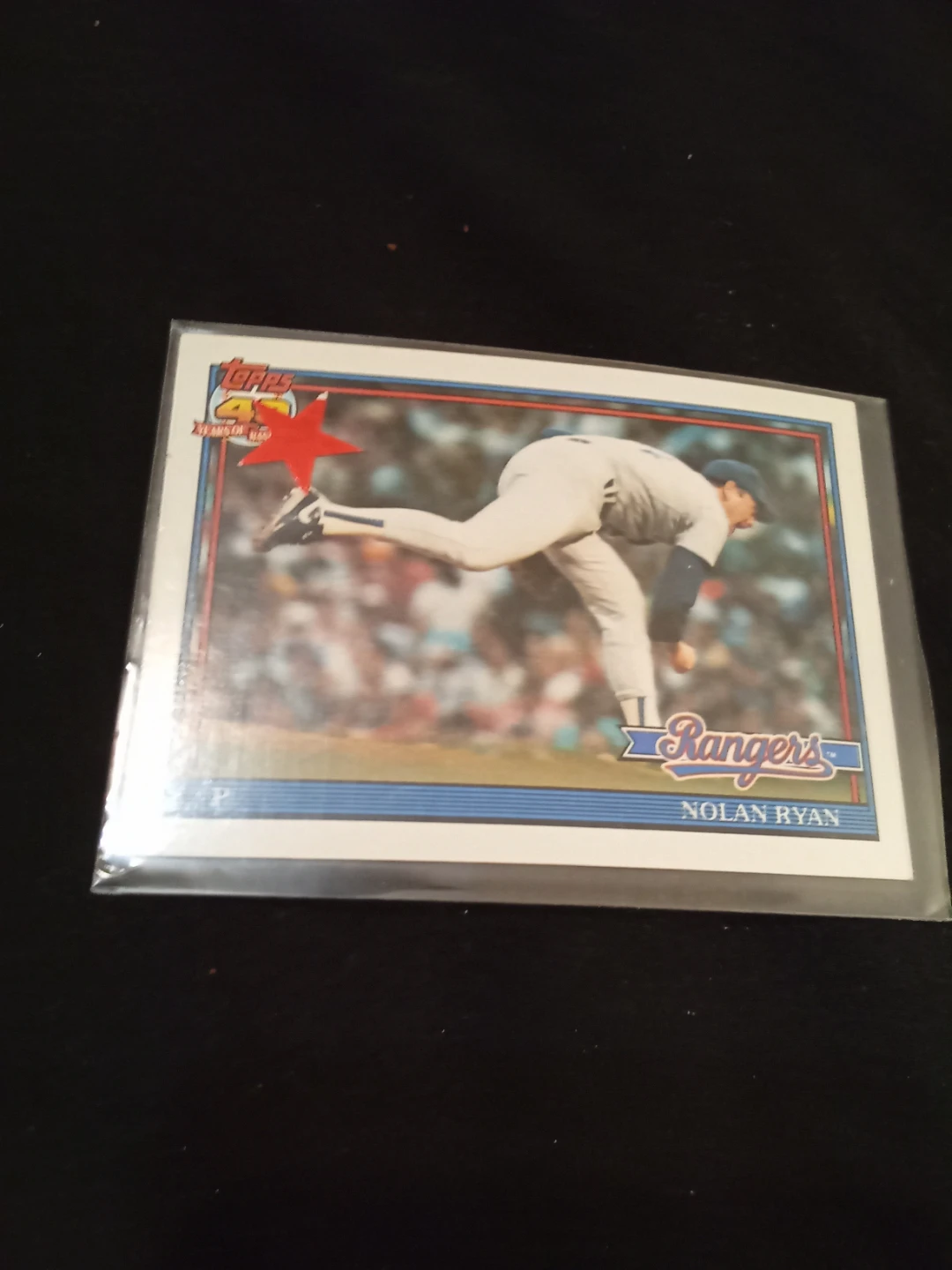Lot of 3 Vintage Sports Cards: N. Ryan, D. Robinson, W. Gretzky - photo 3