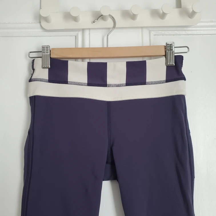 Lululemon Up The Pace Crop in Cadet Blue - photo 2