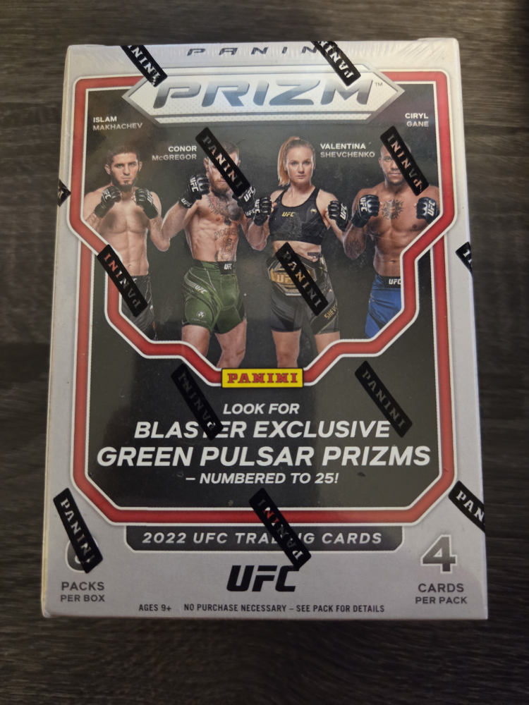 Panini 2022 UFC Prizm Trading Card Blaster Box