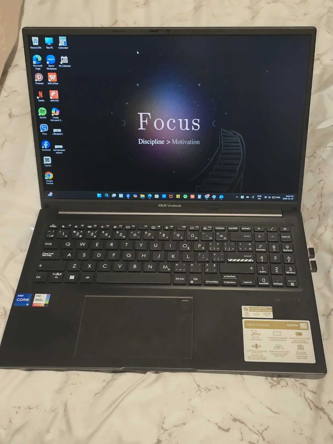 ASUS Vivobook Laptop X1605V with Free New Ninja Air Fryer - photo 2
