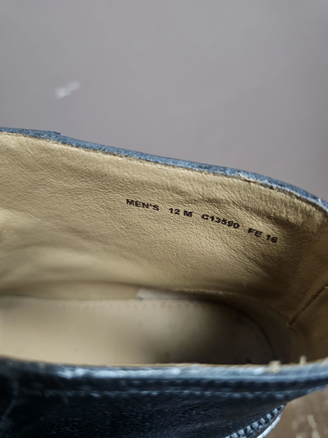 Cole Haan Men's Black Leather Boots - Size 12 - photo 4