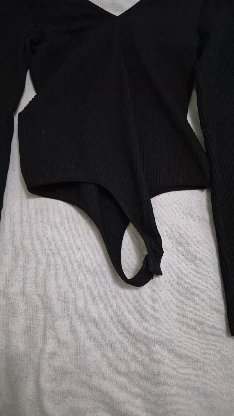 Nameless Black Long Sleeve Bodysuit - XS/S - photo 2